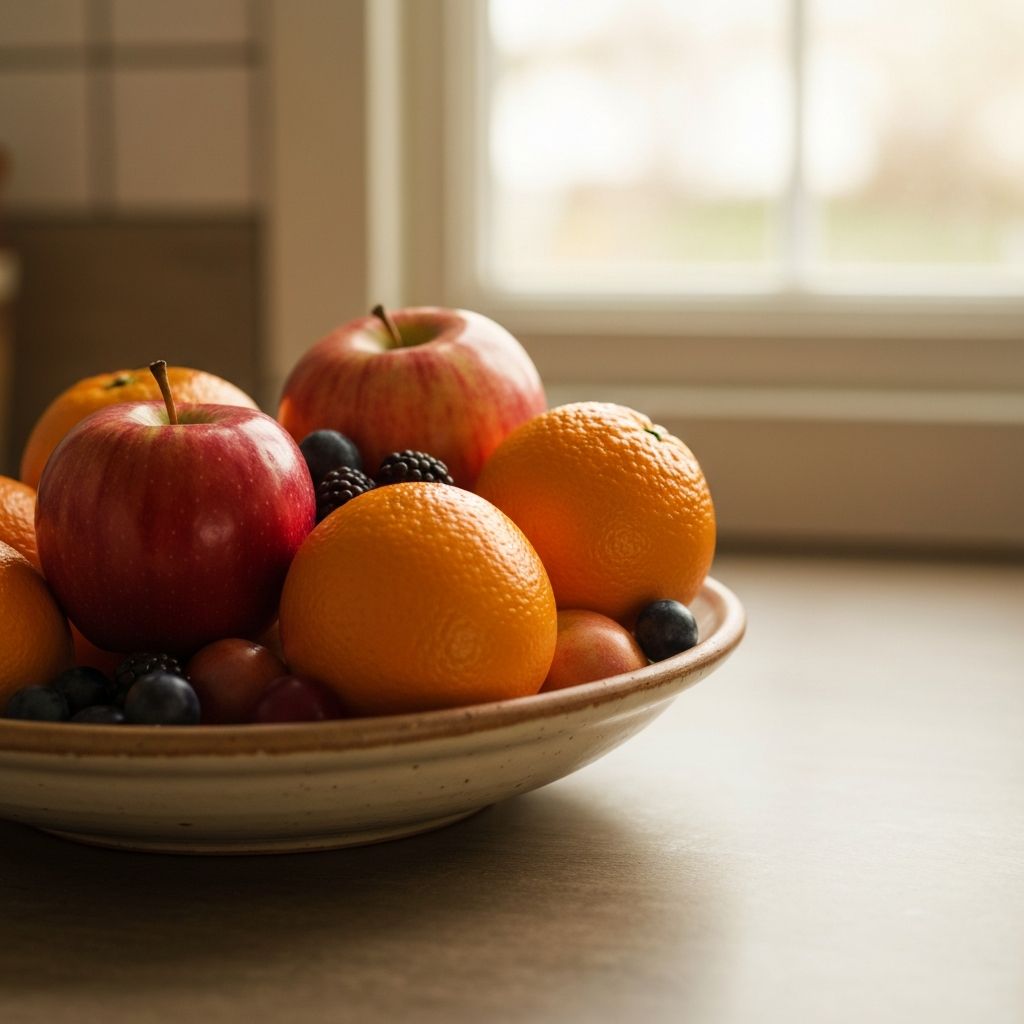 Gemüse und Obst Vielfalt